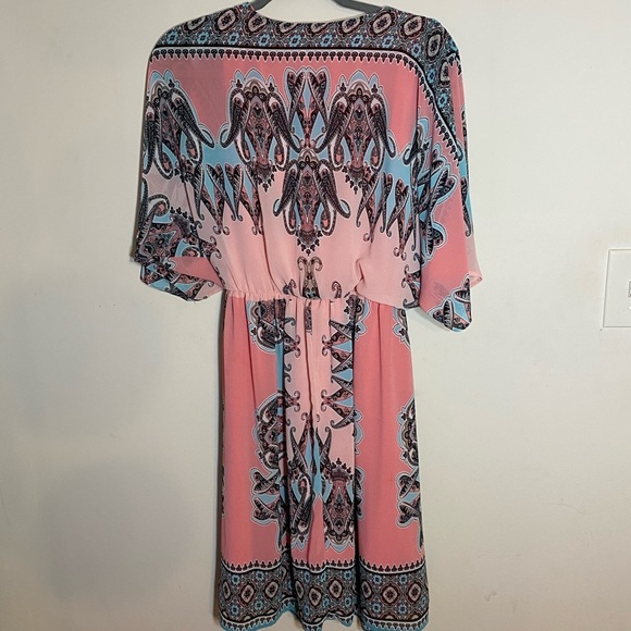 Pastel Colored Flowy Dress - Picture 10 of 12